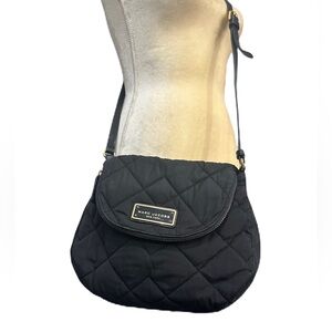 ★ EUC Marc Jacobs Black Quilt Nylon Crossbody Bag
